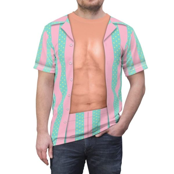 Barbie Ken Ryan Gosling Stripe Shirt Halloween Costume