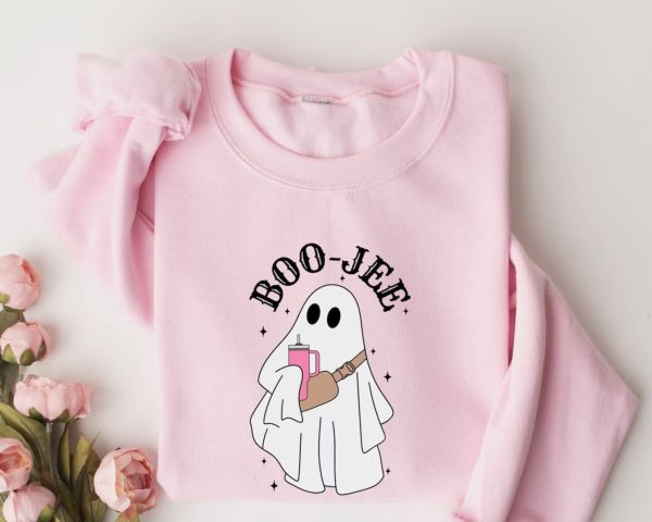 Boo Jee Stanley Tumbler Inspired Ghost Sweatshirt