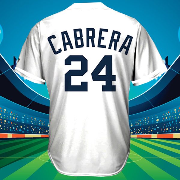 Cabrera Tigres Jersey Shirt Giveaway 2023