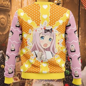 Chika Fujiwara Kaguya sama Love Is War Ugly Christmas Sweater