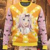 Chika Fujiwara Kaguya-sama Love Is War Ugly Christmas Sweater