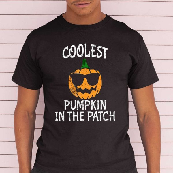 Coolest Pumpkin In The Patch Funny Halloween T-Shirt