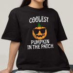 Coolest Pumpkin In The Patch Funny Halloween T-Shirt