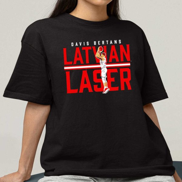 Davis Bertans Latvian Laser Shirt Hoodie Sweatshirt