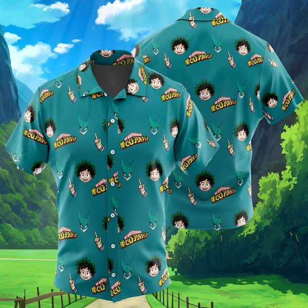 Deku My Hero Academia Hawaiian Shirt