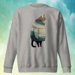 Fat Gray Cat Sweater