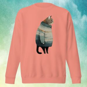 Fat Gray Cat Sweater