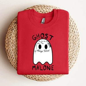 Funny Ghost Malone Halloween Sweatshirt