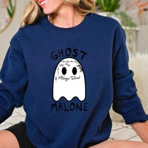 Funny Ghost Malone Halloween Sweatshirt