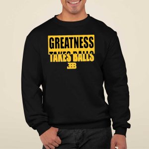 Gelo Benches Greatness Takes Balls Classic T Shirt