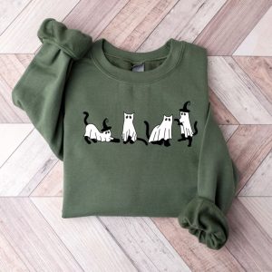 Ghost Cat Sweatshirt