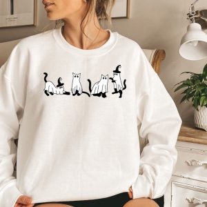 Ghost Cat Sweatshirt