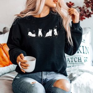 Ghost Cat Sweatshirt