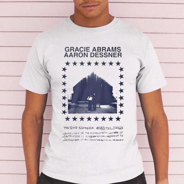 Gracie Abrams Aaron Dessner The Good Riddance Acoustic Shows Classic T-Shirt