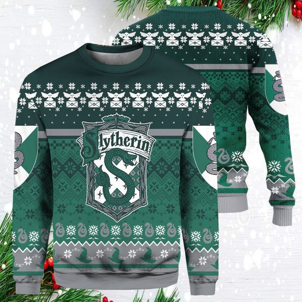 Harry Potter Slytherin Christmas Sweater