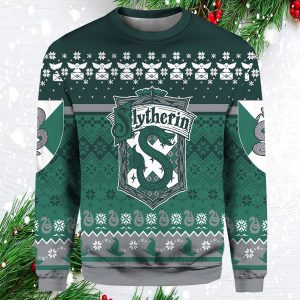 Harry Potter Slytherin Christmas Sweater