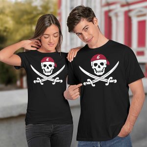 Jake Dickert Wsu Golf Pirate Skull Shirt3