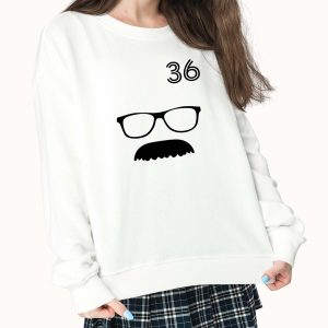 Jays Fans 36 Davis Schneider Glasses And Moustache Shirt