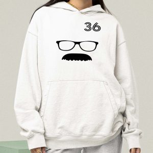 Jays Fans 36 Davis Schneider Glasses And Moustache Shirt