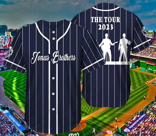 Jonas Brothers The Tour 2023 Baseball Jersey