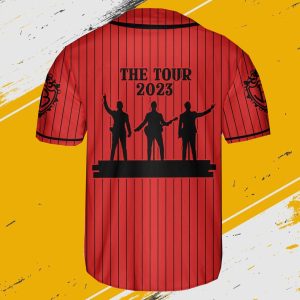 Jonas Brothers The Tour 2023 Red Jersey