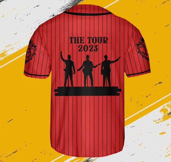 Jonas Brothers The Tour 2023 Red Jersey