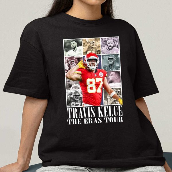 Kansas City Chiefs Travis Kelce The Eras Tour 2023 T-Shirt