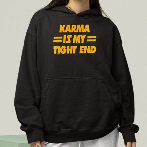 Karma Is My Tight End Kansas Shirt