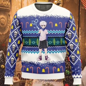 Killua Zoldyck Hunter X Hunter Ugly Christmas Sweater