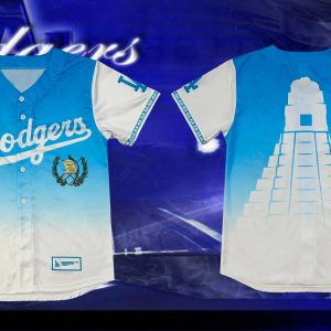 Los Angeles Dodgers Guatemalan Heritage Night Baseball Jersey