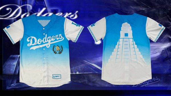 Los Angeles Dodgers Guatemalan Heritage Night Baseball Jersey
