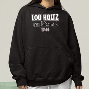 Lou Holtz Can Bite Me T shirt For Ohio State College Fans