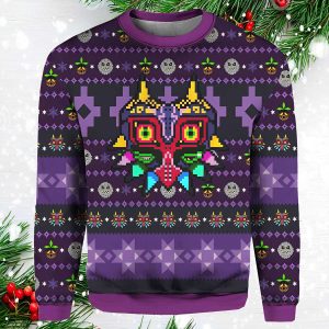 Majora's Mask Legend of Zelda Ugly Christmas Sweater