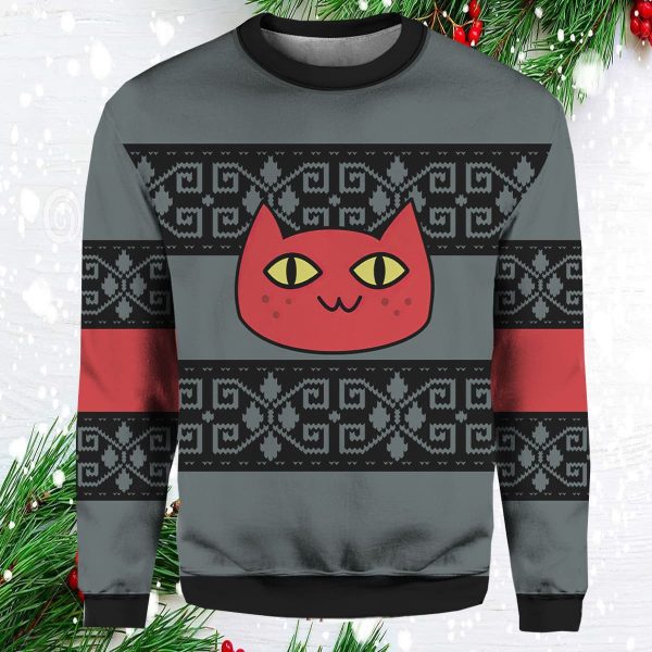 Marceline Cat Christmas Sweater