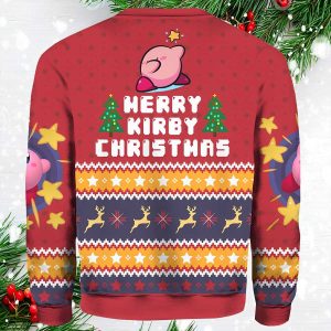 Kirby christmas sweater sale