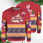 Merry Kirby Christmas Kirby Ugly Christmas Sweater