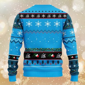 Miami Marlins 12 Grinch Xmas Day Christmas Ugly Sweater