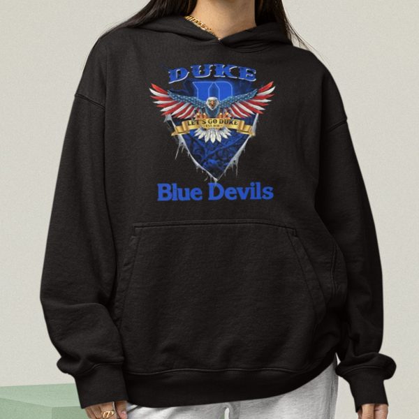 NFL US Eagle let's Go Duke Duke Blue Devils T-Shirt, hoodie