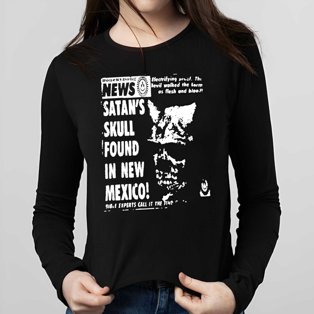 News Satan's Skull Found In New Mexico Shirt