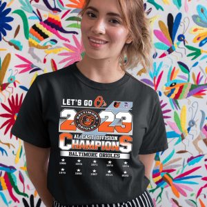 Orioles AL East Champions Shirt