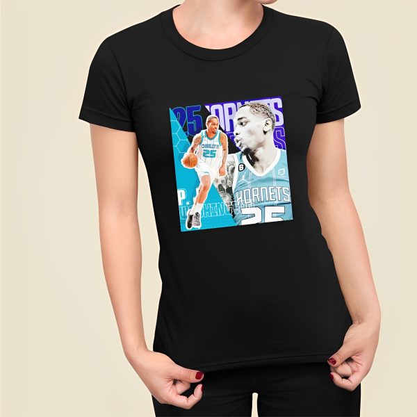 PJ Washington 25 Charlotte Hornets Basketball Player Poster Shirt