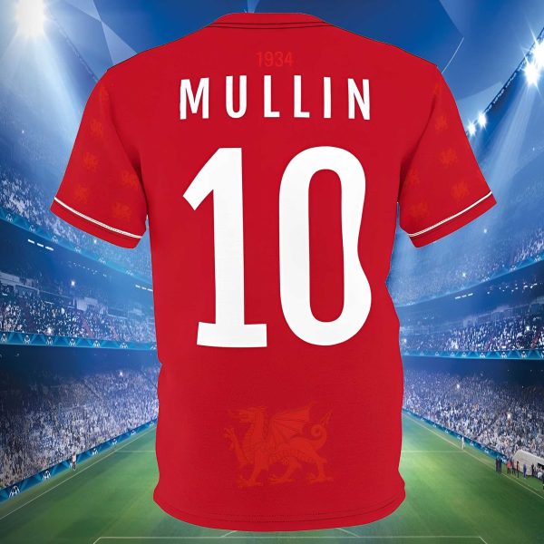Paul Mullin 10 Wrexham AFC Football Shirt