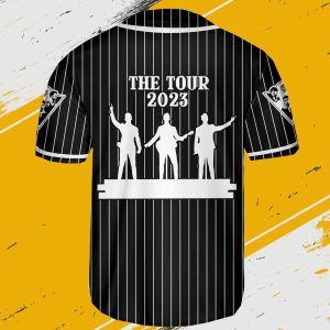 Personalized Jonas Brothers The Tour 2023 Style Black Jersey