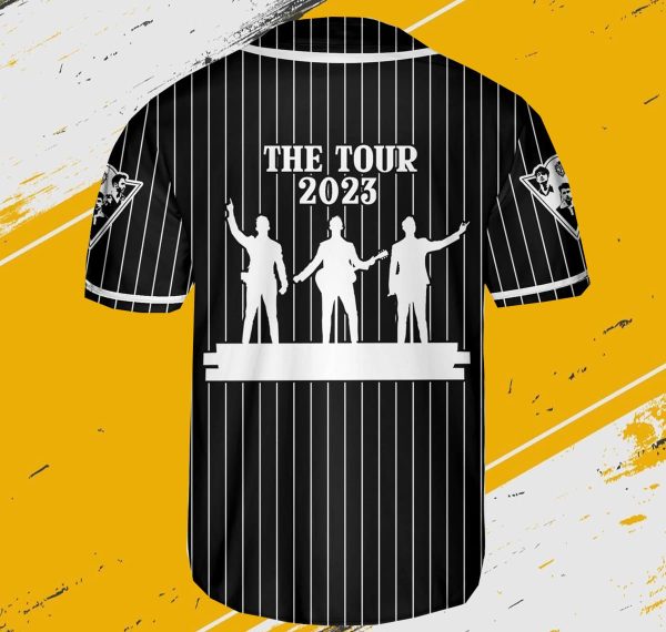 Personalized Jonas Brothers The Tour 2023 Style Black Jersey