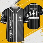 Personalized Jonas Brothers The Tour 2023 Style Black Jersey