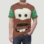 Pixar Cars Tow Mater Costume Shirt