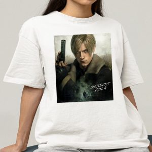 Re Games Resident Evil 4 Leon Shirt