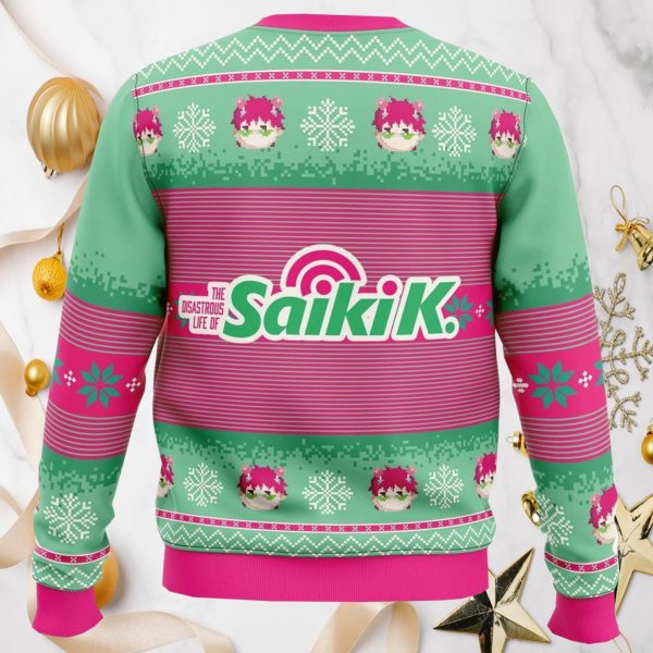 Saiki K The Disastrous Life Of Saiki K Ugly Christmas Sweater