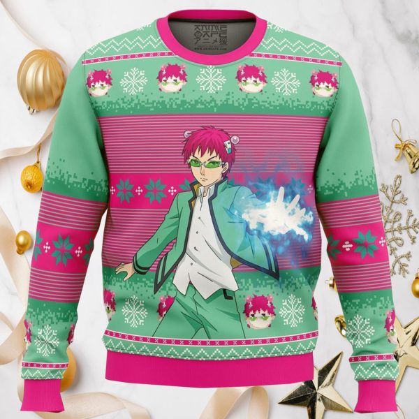 Saiki K The Disastrous Life Of Saiki K Ugly Christmas Sweater