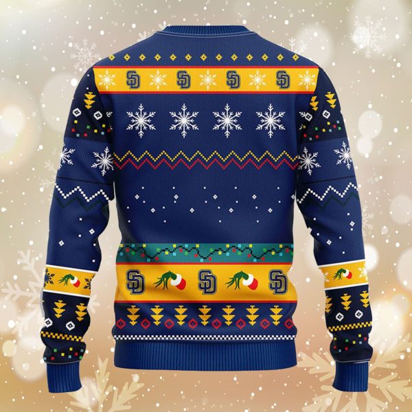 San Diego Padres Grinch Xmas Ugly Sweater